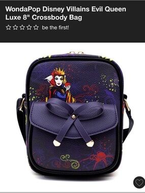 WondaPop Evil Queen Purple Crossbody Bag